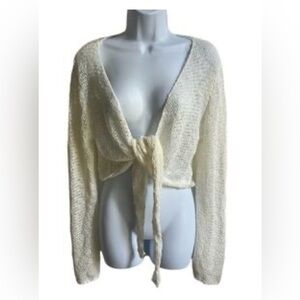 Sage Lemon Cream Textured Blouse